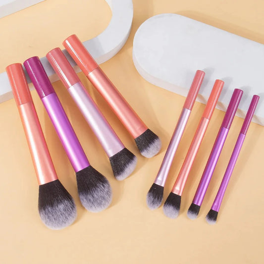8PCS Soft Synthetic Makeup Brush Kit | Foundation, Blush & Eyeshadow Brushes Professional Cosmetic Tools 2026