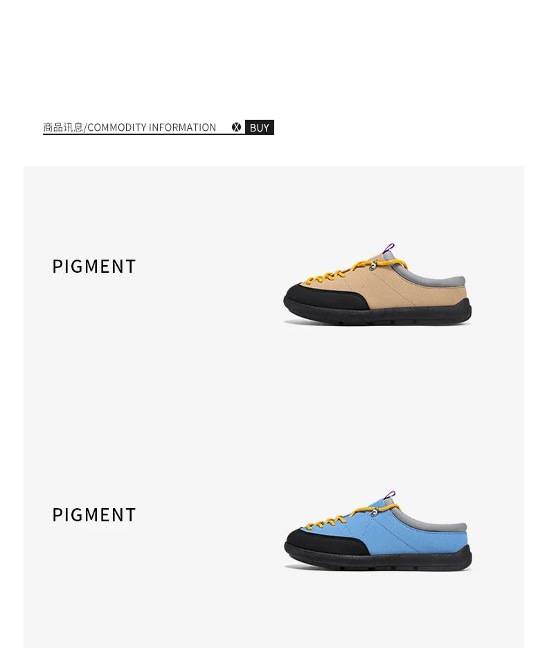 Men's Backless Slip-On Casual Sports Shoes | Comfortable & Stylish
