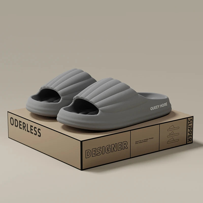 Stylish Women's Thick Sole Slippers | Cloud-Like Comfort