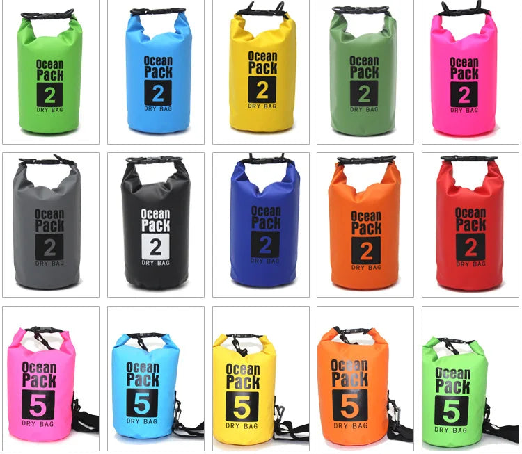 Waterproof Bucket Bags for Beach & Swimming | Floating Dry Bags
