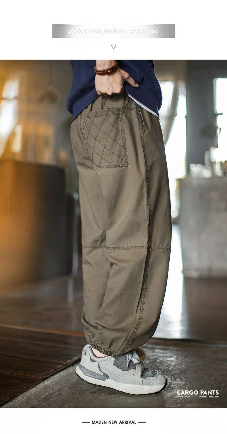Men's Vintage Casual Drawstring Pants | Ultimate Comfort & Style