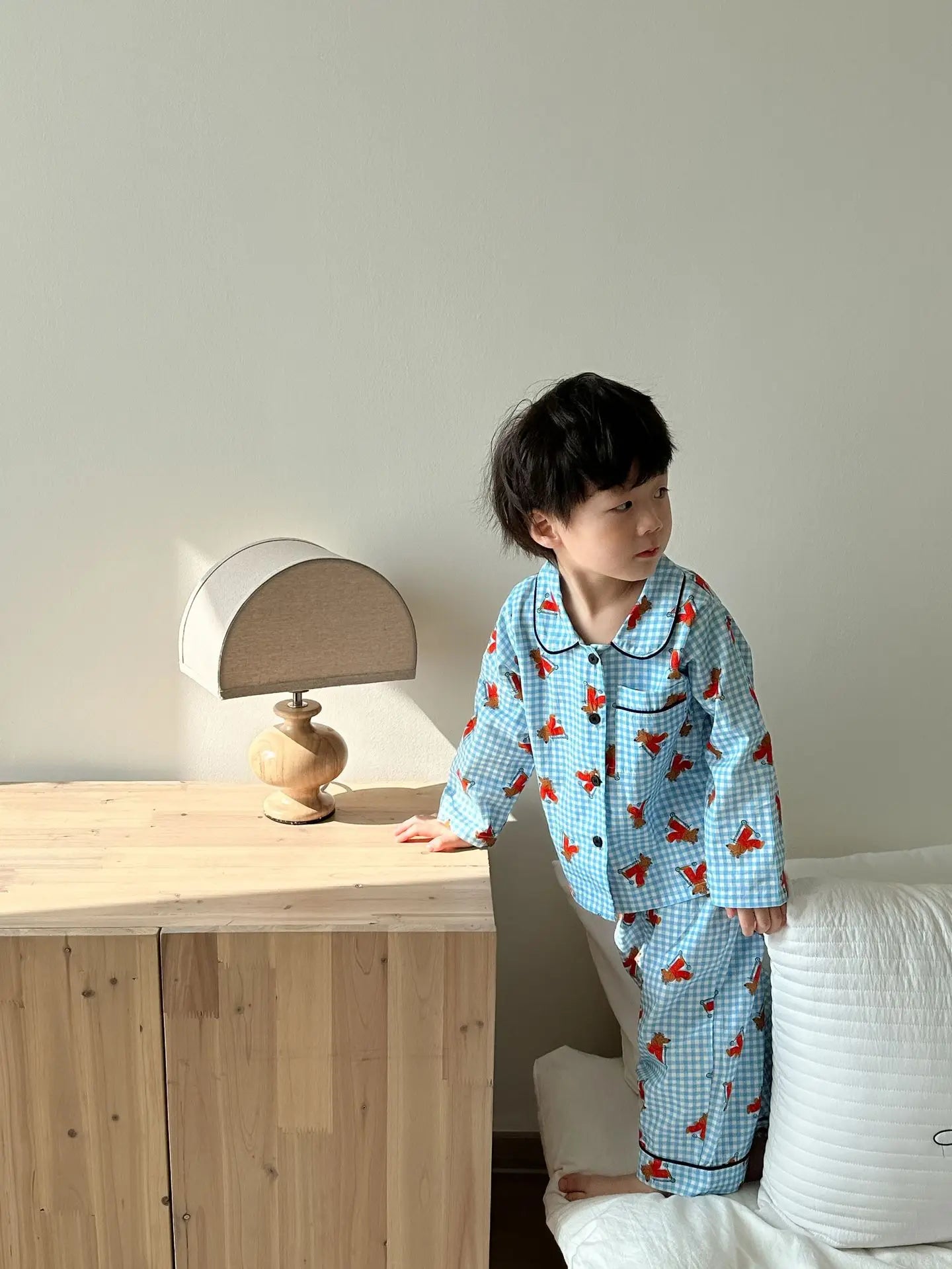 Spring Children's Cartoon Homewear Outfits | Cute Pajamas Set