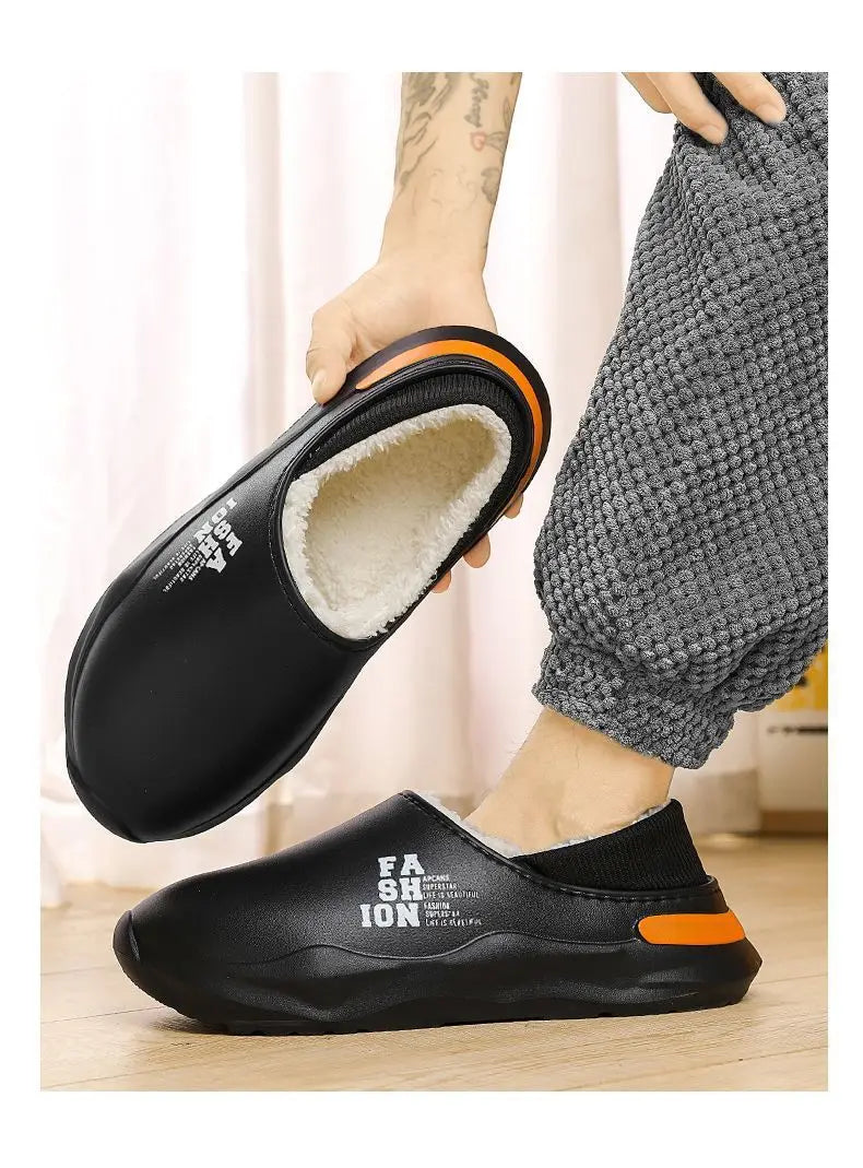 Men's EVA Waterproof Outdoor Slippers | Cozy Winter House Shoes