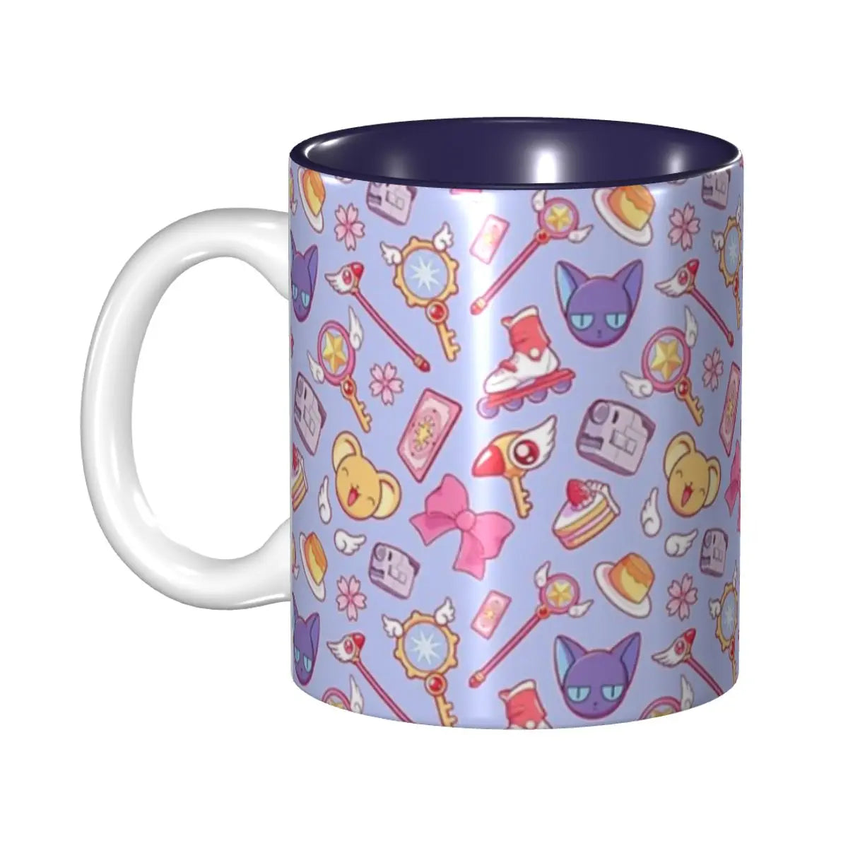 Funny Ceramic Coffee Mug | Vibrant Violet Drinkware for Gifts