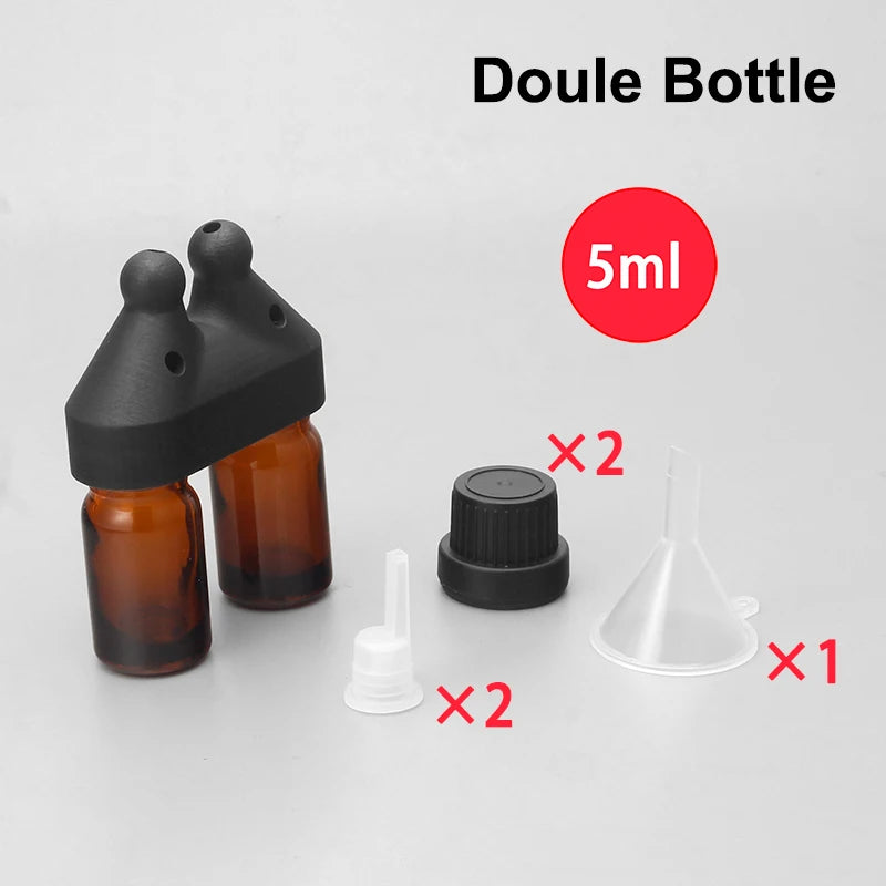 Mini Leakproof Essential Oil Inhaler Bottle | Portable Aromatherapy Dispenser
