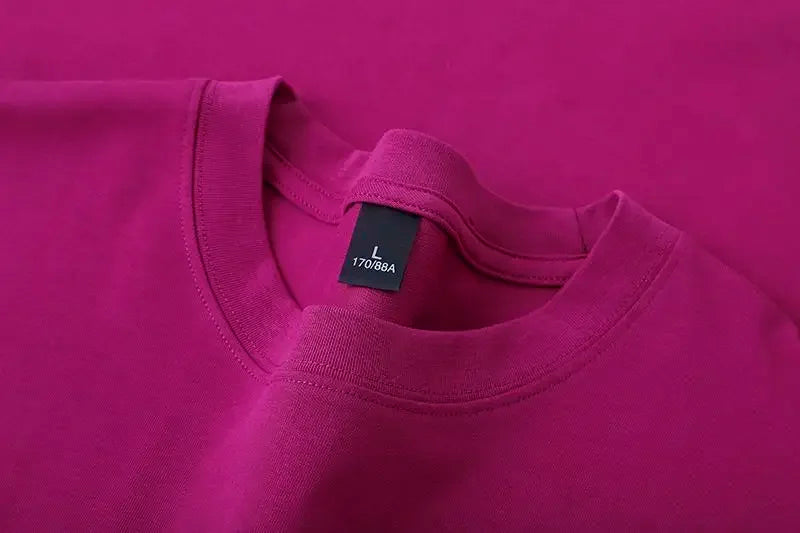 100% Cotton Oversized Heavyweight T-Shirt for Men and Women