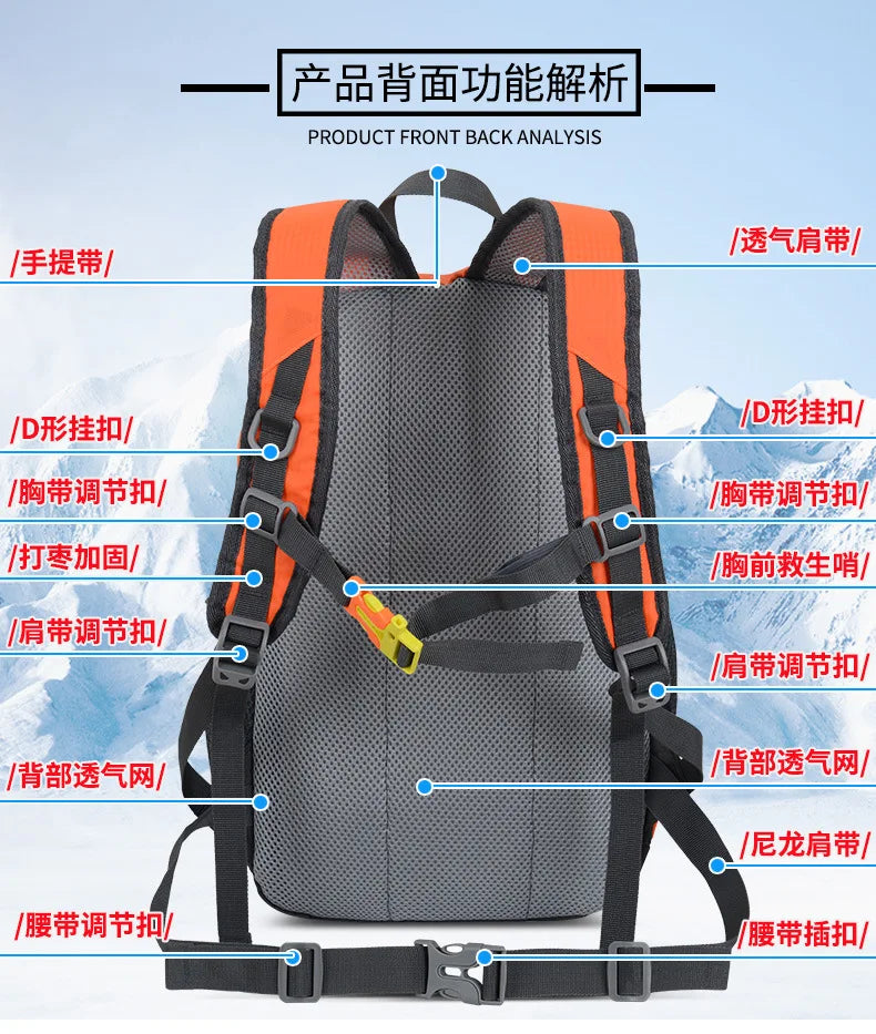 Ultralight Mini Camping Backpack | Perfect for Hiking & Travel