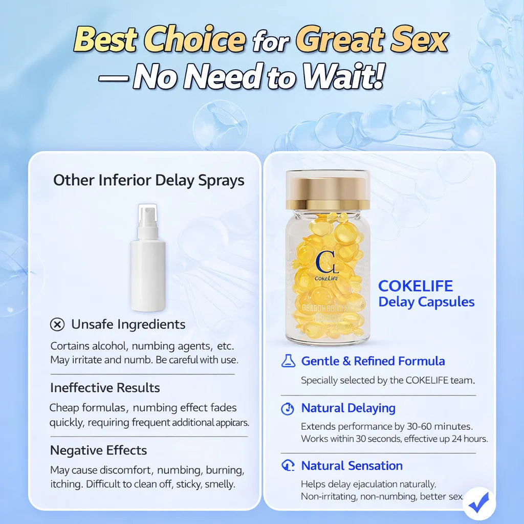 Gentle Male Delay Capsules | Enhance Intimacy & Pleasure