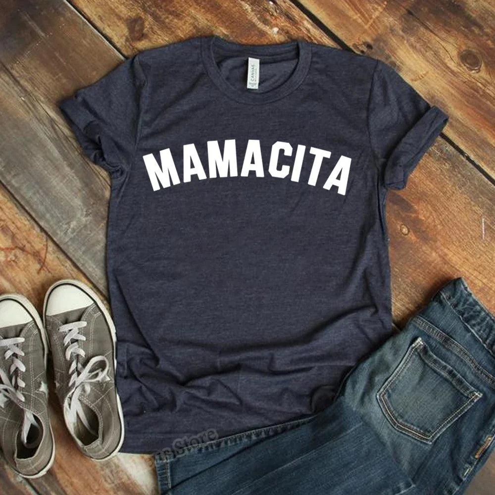Funny Mom Shirt | Blessed Mama Tee for Tired Mothers