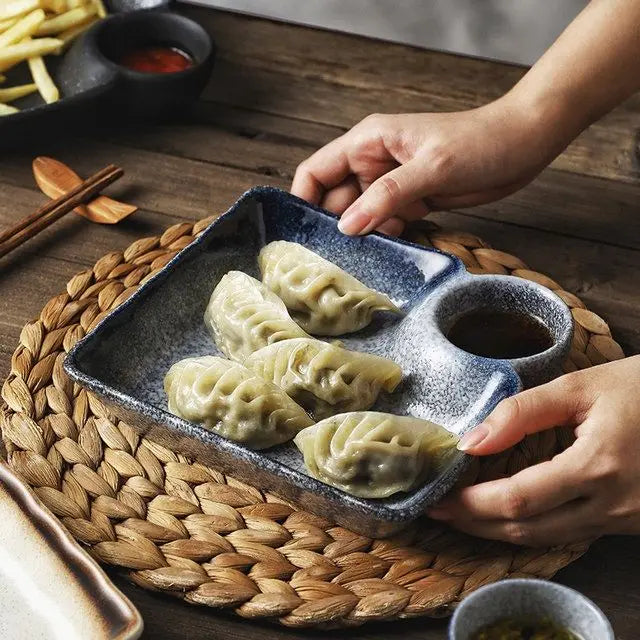 Juego de platos de cerámica para dumplings | Eleva tu experiencia culinaria