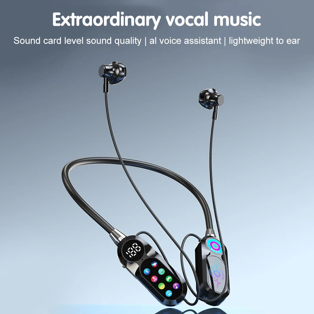 Wireless Bluetooth 5.4 Headset | HiFi Sound Quality Earbuds