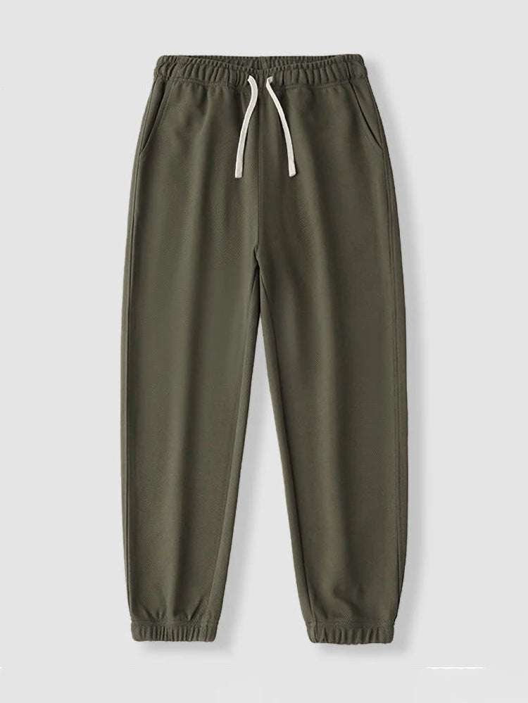 Cotton Twill Baggy Jogger Pants for Men | Breathable Casual Wear