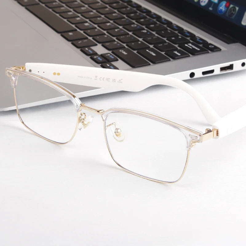 Smart Glasses with Color-Changing Lenses & Bluetooth Audio