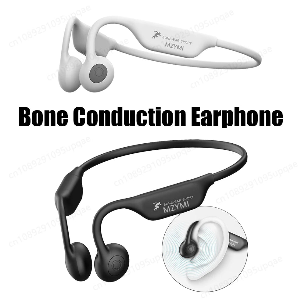 Bone Conduction Neckband Headphones | IP56 Waterproof Sports Earphones