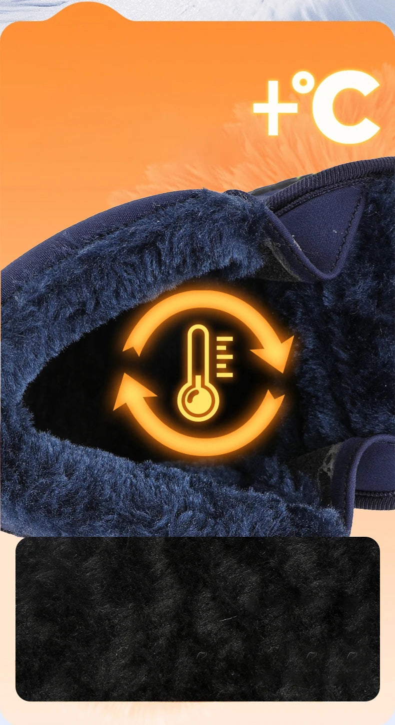 Kids Waterproof Snow Boots | Comfortable & Warm Fur Lined Boots