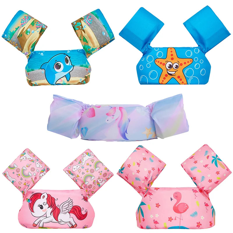 Kid Safe Swim Foam Float Arm Sleeve | Portable Swimming Aid