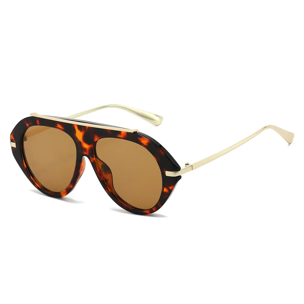 Oversized Retro 70s Pilot Sunglasses | Stylish Vintage Shades