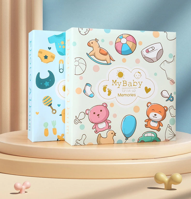 6-Inch Cartoon Photo Album | Cherish Your Baby Memories