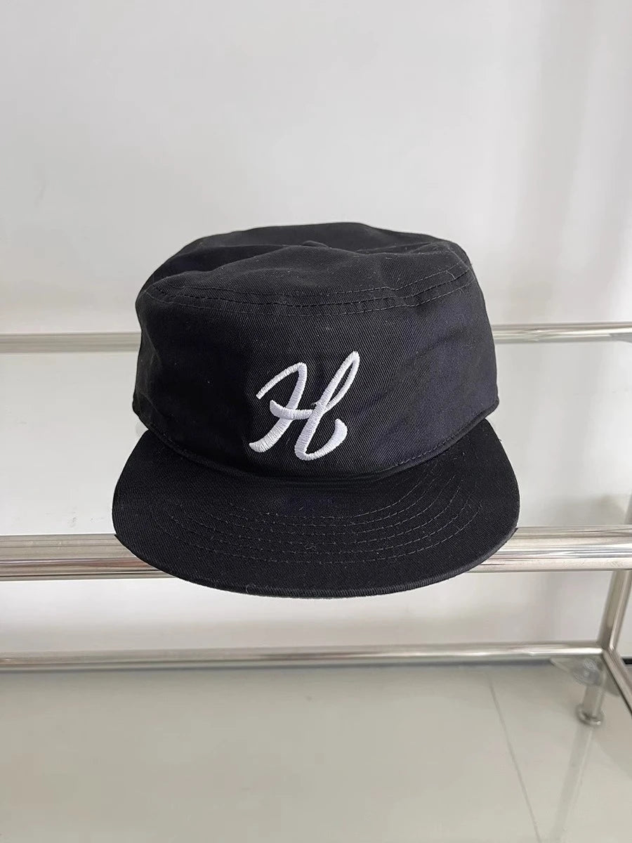 Retro Embroidered Duckbill Caps | Casual Leopard Print Baseball Hat