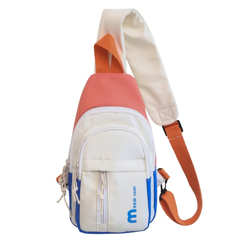 Trendy Waterproof Crossbody Bag | Unisex Sports Style Design