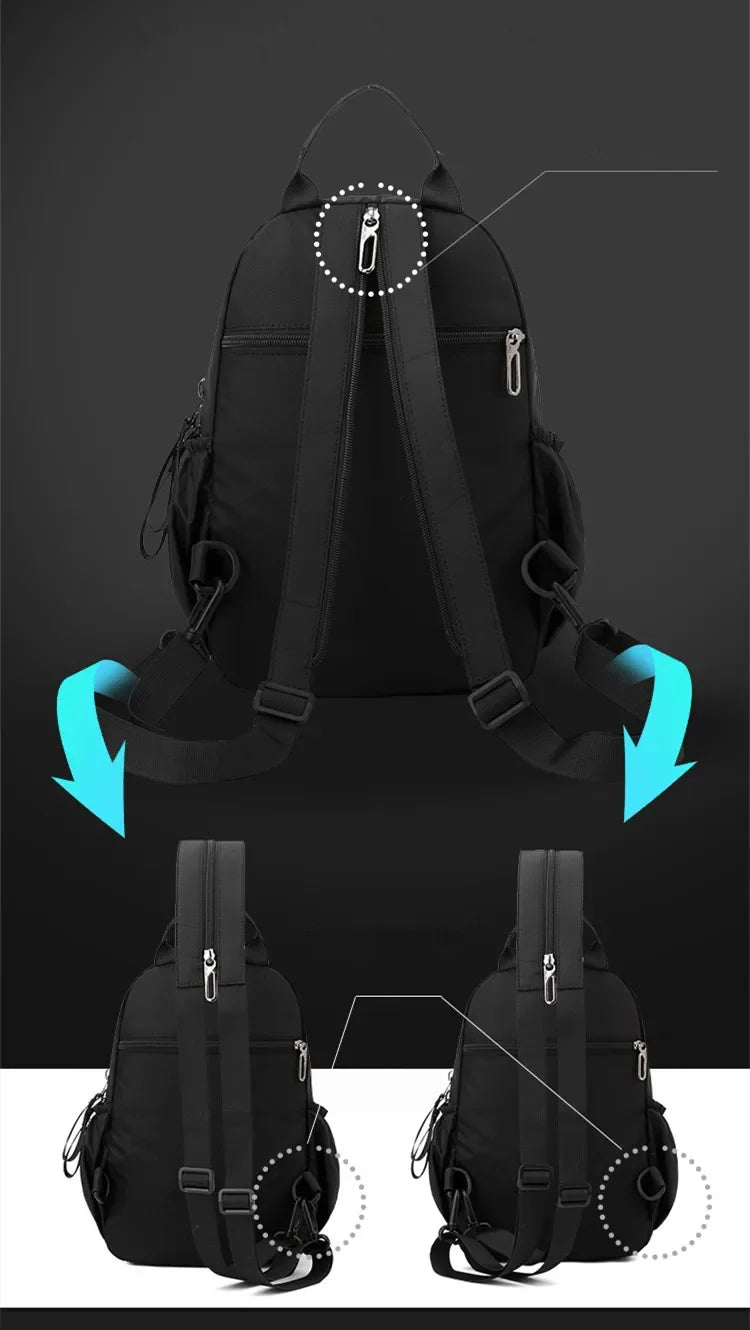 Casual Men's Multi-Functional Shoulder Bag | Perfect Travel Companion