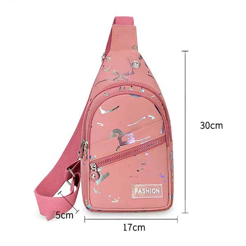 Women's Trendy Cross Body Chest Bag | Fashionable Travel Backpack