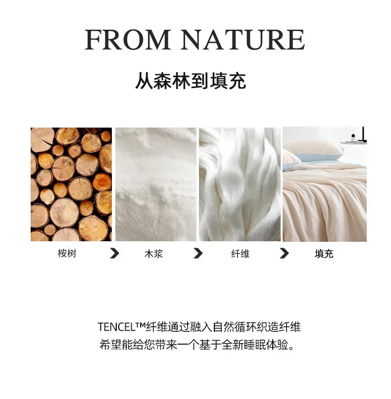 Light Luxury Lyocell Summer Quilt | Soft & Cool Comfort