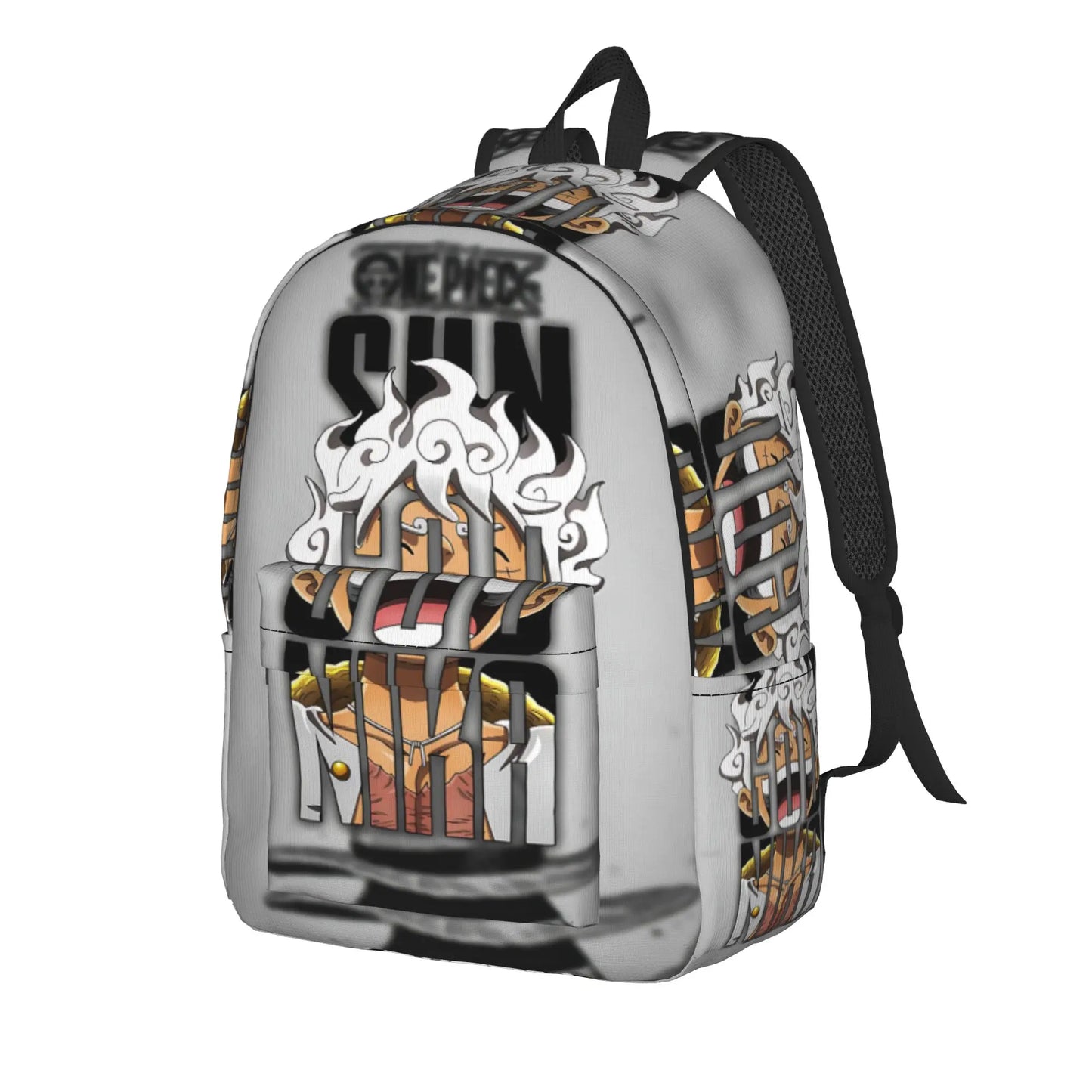 Fashionable Anime One Piece Backpack | Retro Washable Rucksack