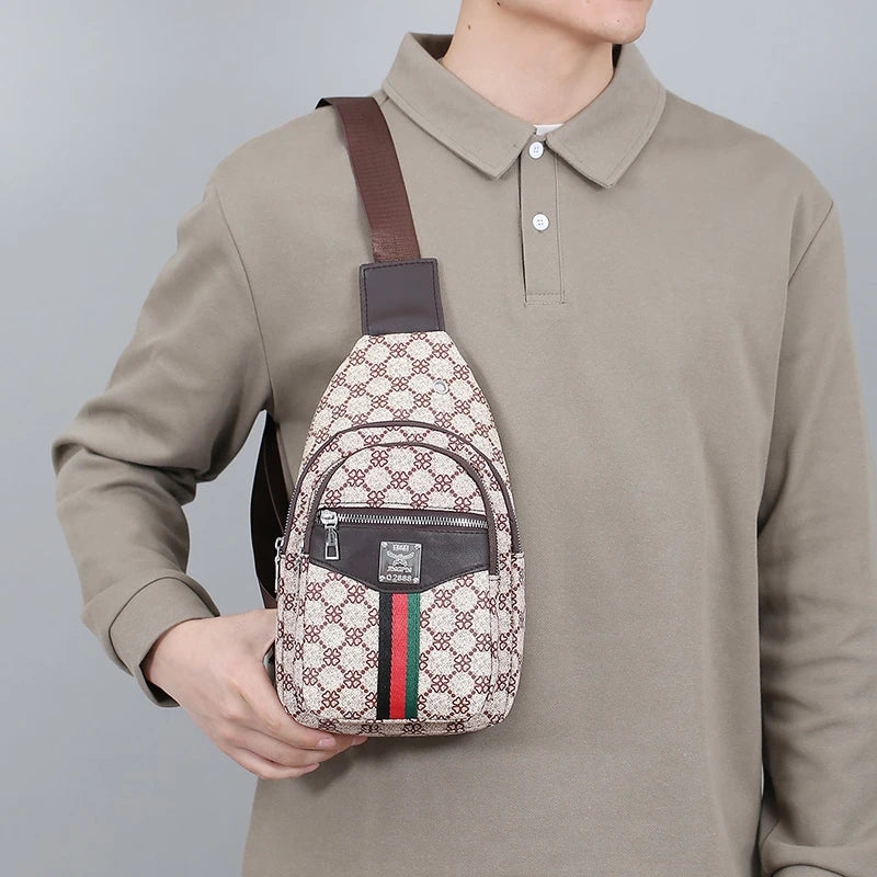 Men's Multifunctional Messenger Bag | Casual Crossbody Handbag