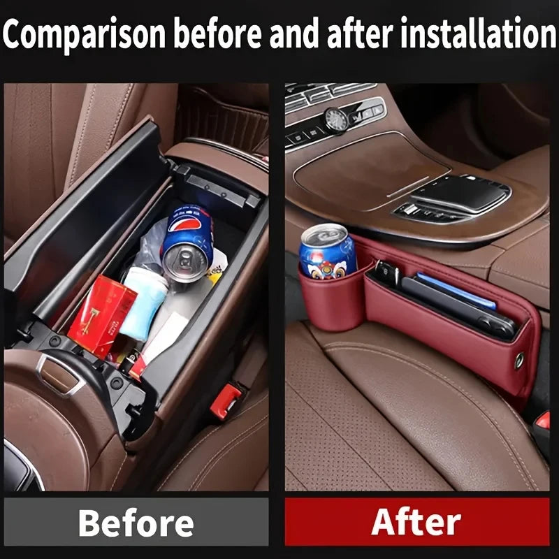 Universal Car Seat Gap Organizer | Multifunctional Storage Solution