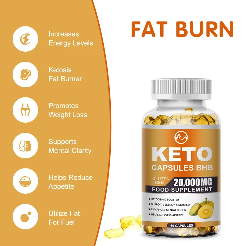 Apple Cider Vinegar Keto Capsules | Boost Keto Performance