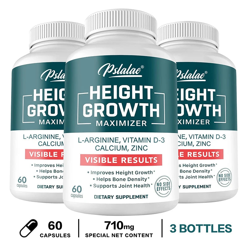 Natural Height Growth Maximizer | Peak Height Supplement for All Ages