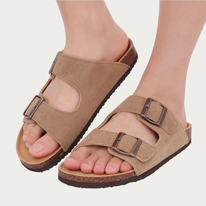 Comfortable Suede Clogs & Slippers for Men and Women | Stylish & Slip-Resistant