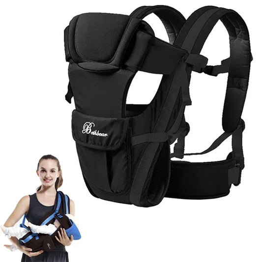 Mochila portabebés 4 en 1 cómoda | Diseño transpirable