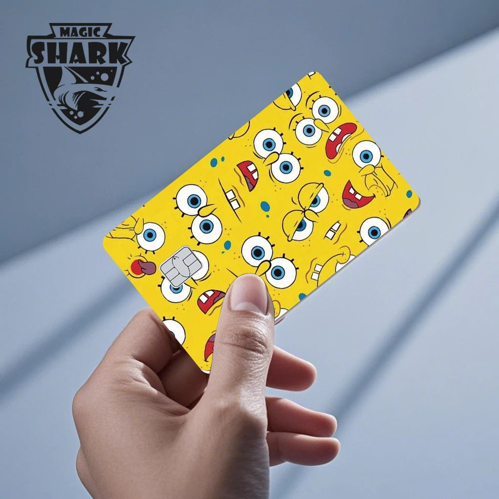 Cartoon Waterproof Skin Cover Sticker for Credit and Debit Cards