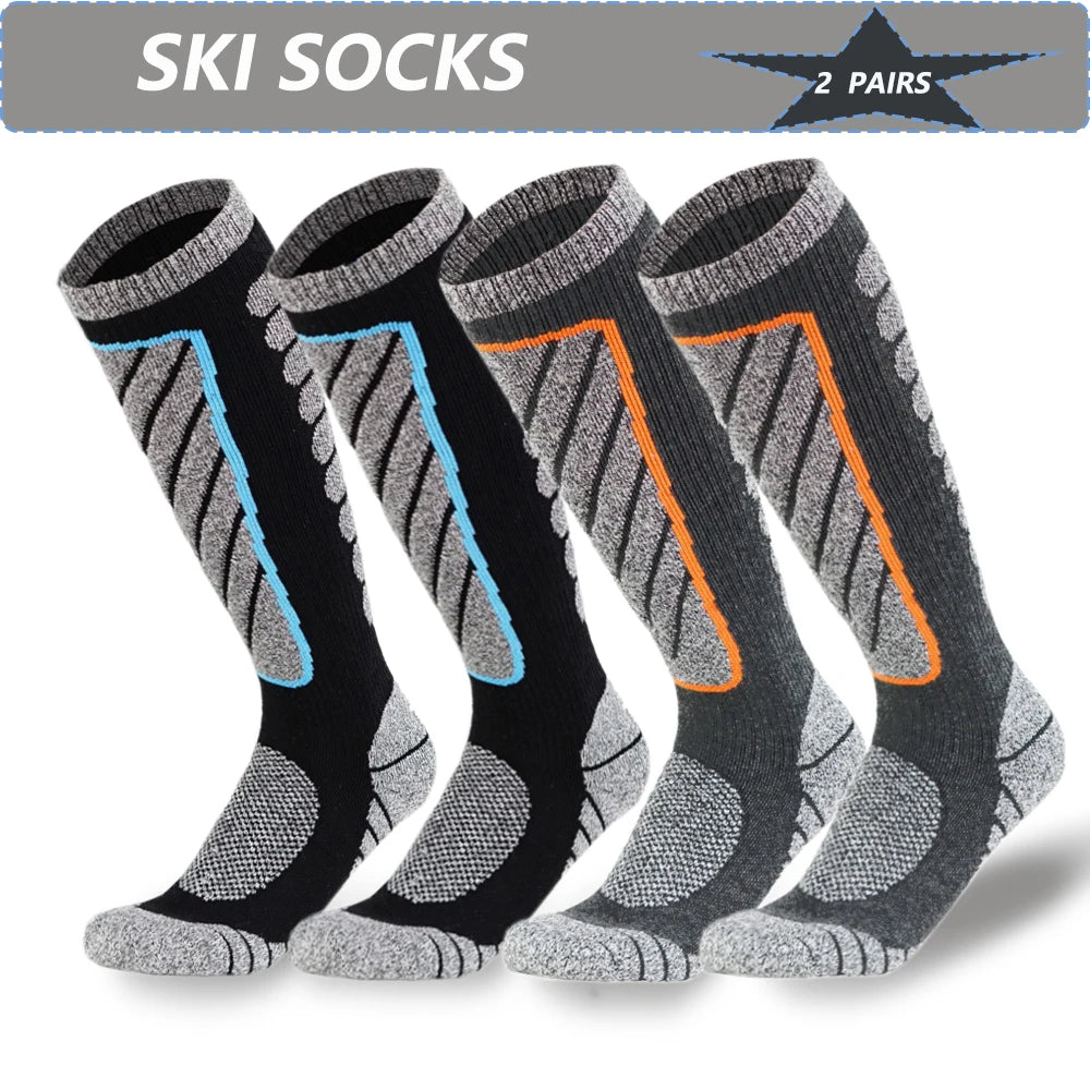 Unisex Compression Knee High Ski Socks | Essential Outdoor Gear
