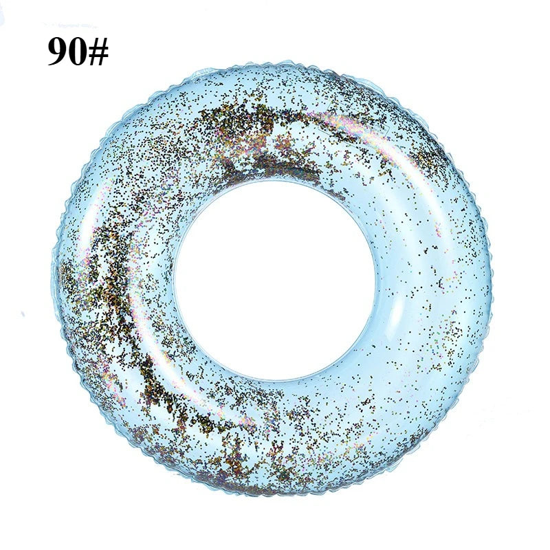 Summer Inflatable Transparent Swimming Ring | Fun for All Ages