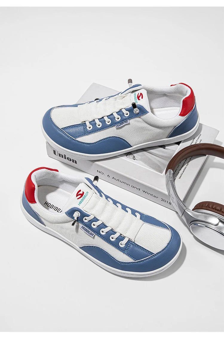 Wide Toe Box Barefoot Sneakers | Comfortable Zero Drop Slip-On Shoes