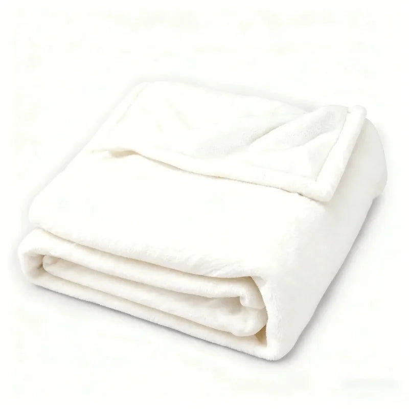 Ultra Soft Flannel Fleece Blanket | Lightweight Cozy Throw
