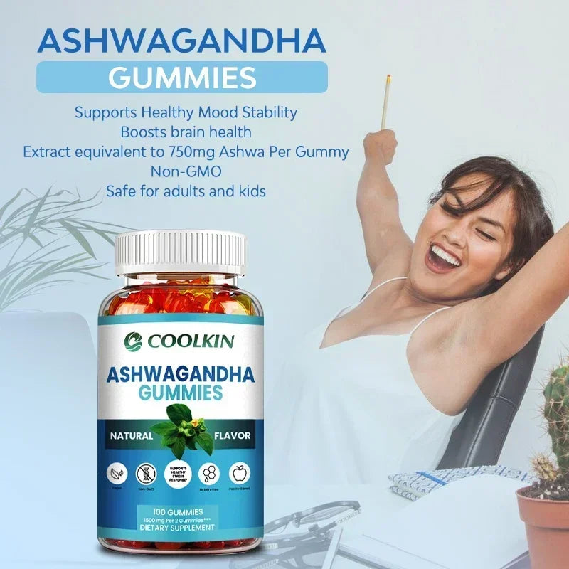 Ashwagandha Gummies for Stress Relief and Better Sleep Health