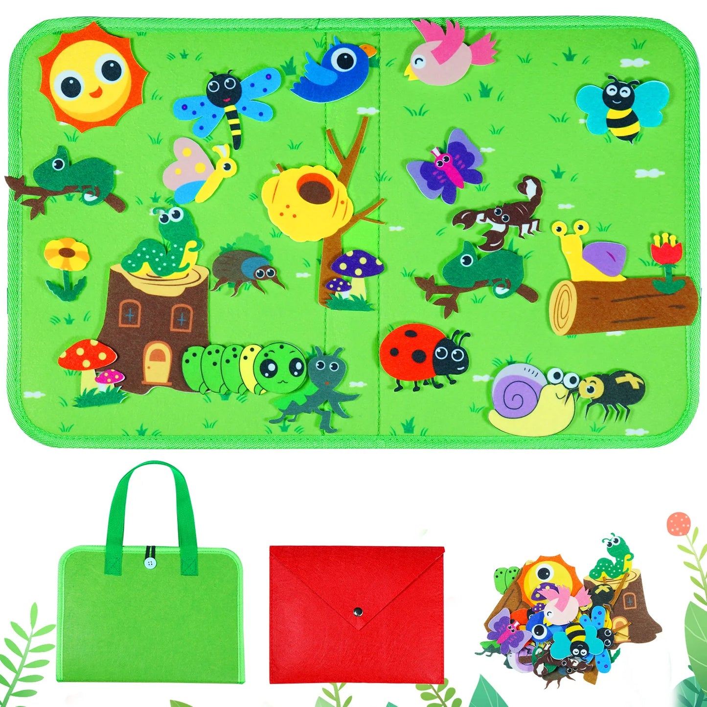 Montessori Animal Busy Board | Engaging Sensory Toy for Kids