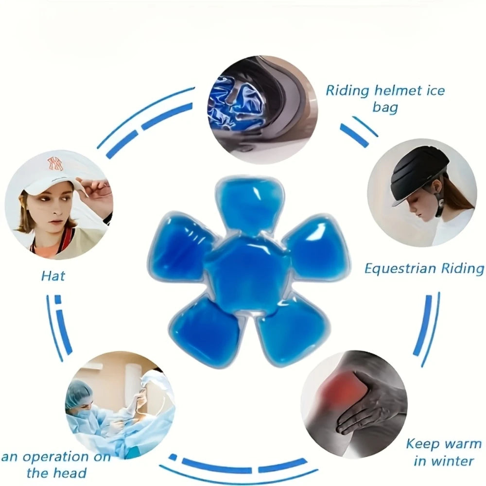Cooling Hat Pads for Fever Relief | Soothing Gel Inserts