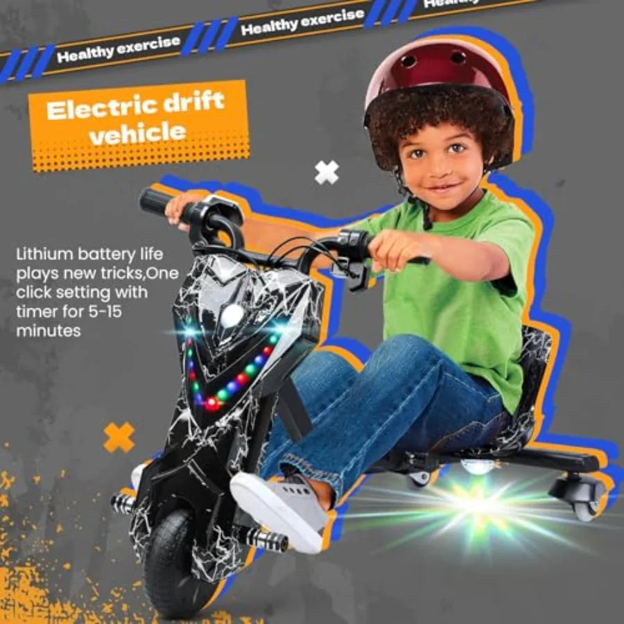 Electric Drift Trike for Kids | Fun & Thrilling 12V Ride-On