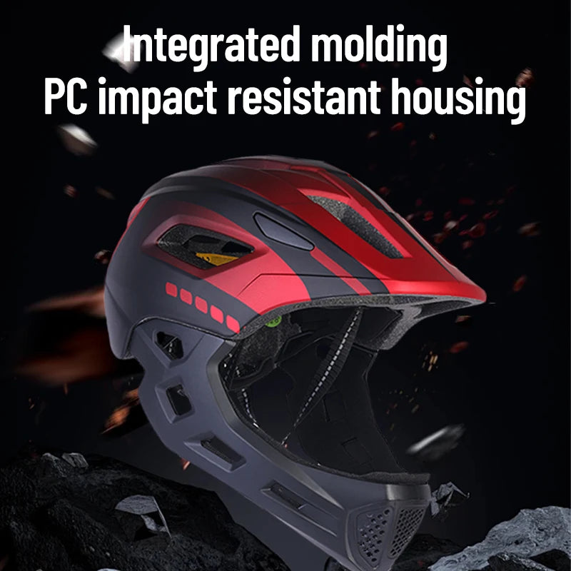 Children's Full Face Bike Helmet | Lightweight & Breathable Safety Gear