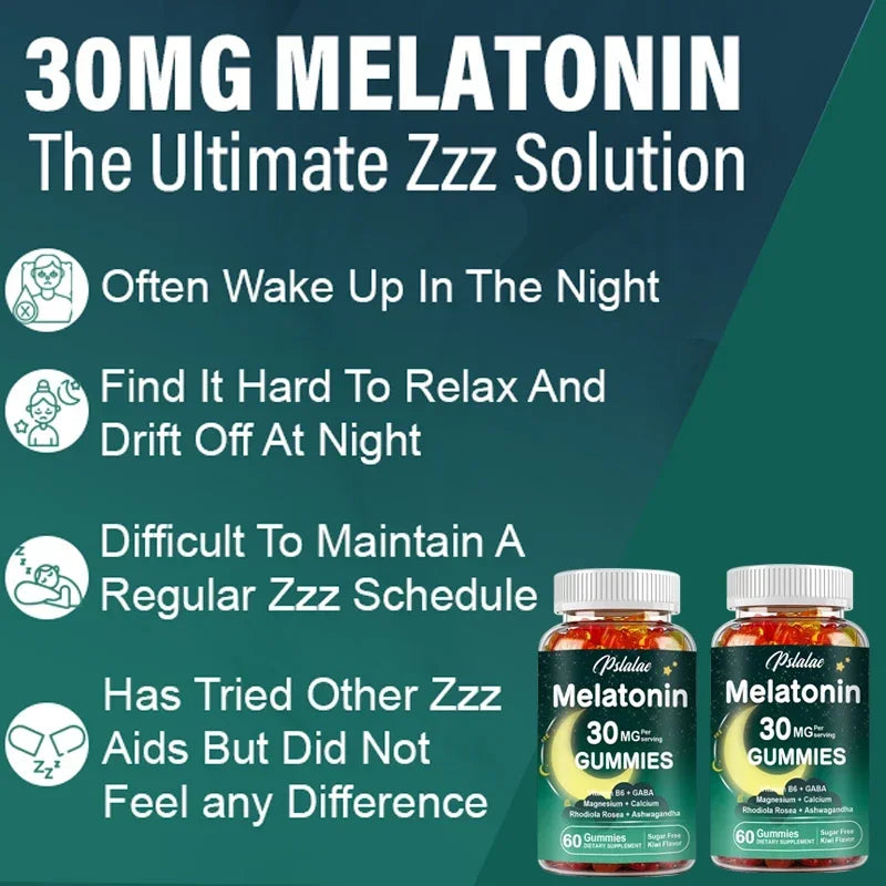 Melatonin Gummies for Sleep Health | Relieve Stress & Improve Quality