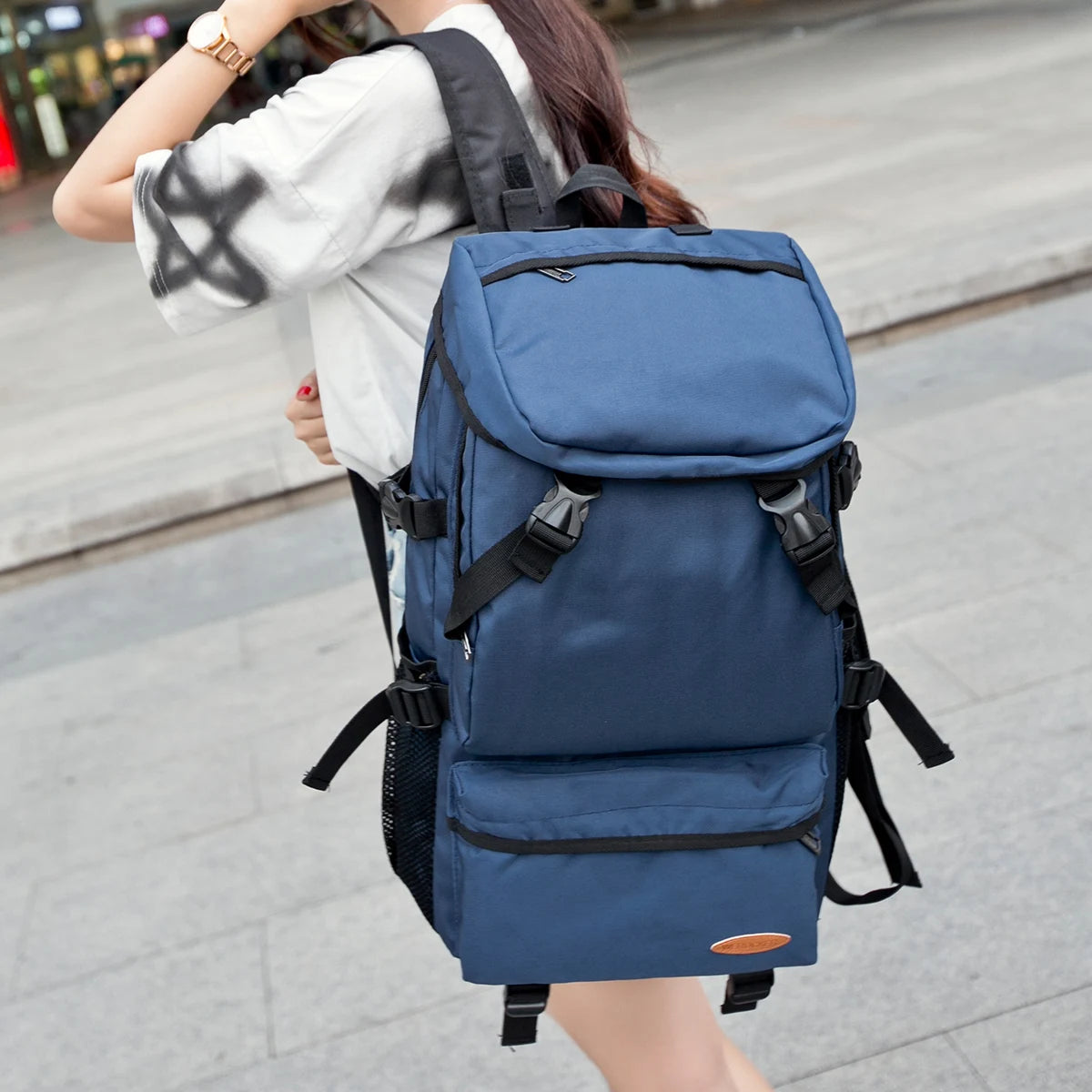 55L Waterproof Hiking Bag | Durable Large Capacity Backpack