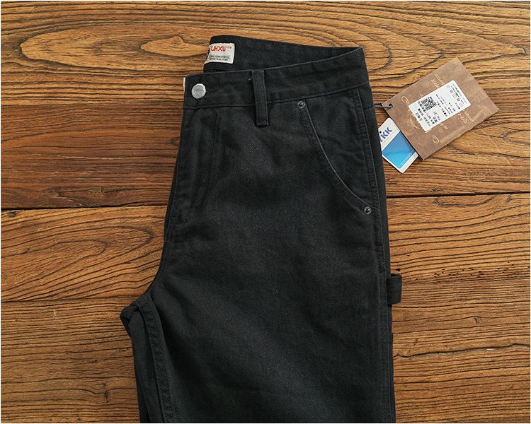 Men's Casual Cotton Twill Cargo Pants | Retro Trendy Style