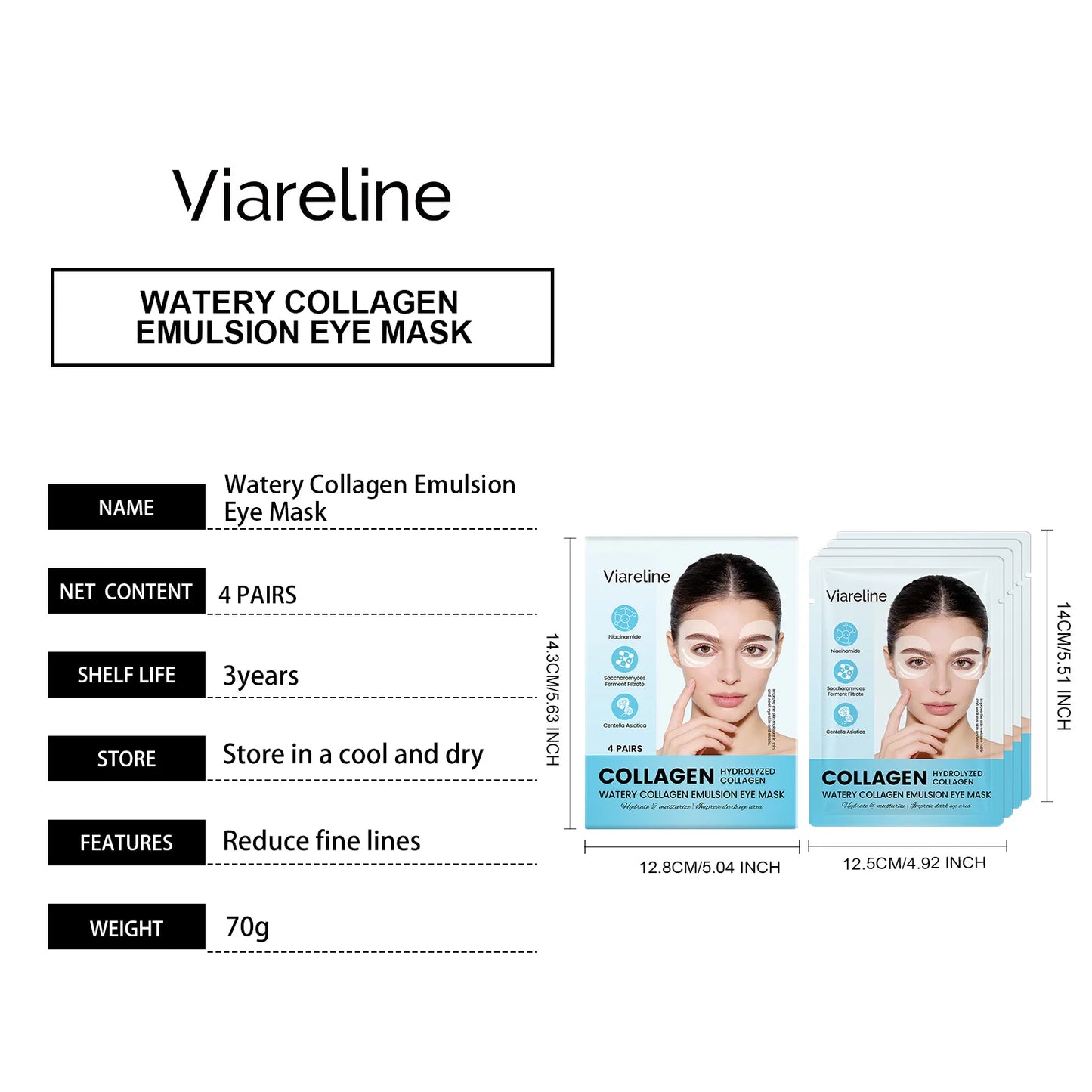 Collagen Eye Patches for Hydrated, Youthful Eye Contour Skin