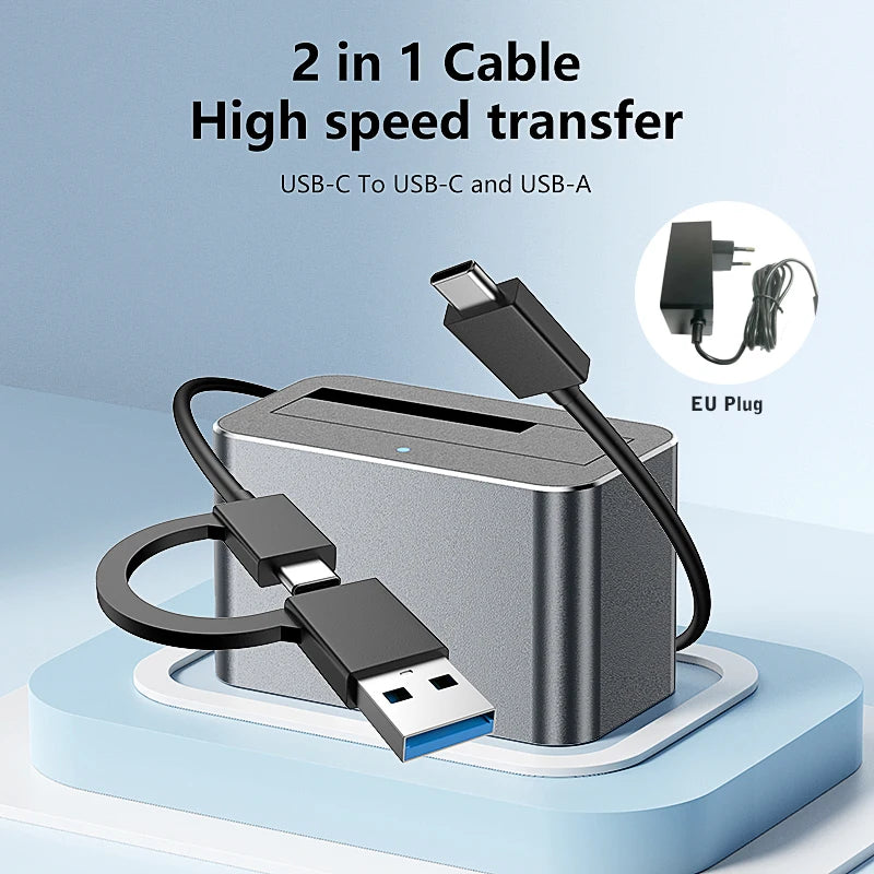 2.5/3.5 Inch SAS/SATA Hard Disk External Case | USB 3.0 Docking Station