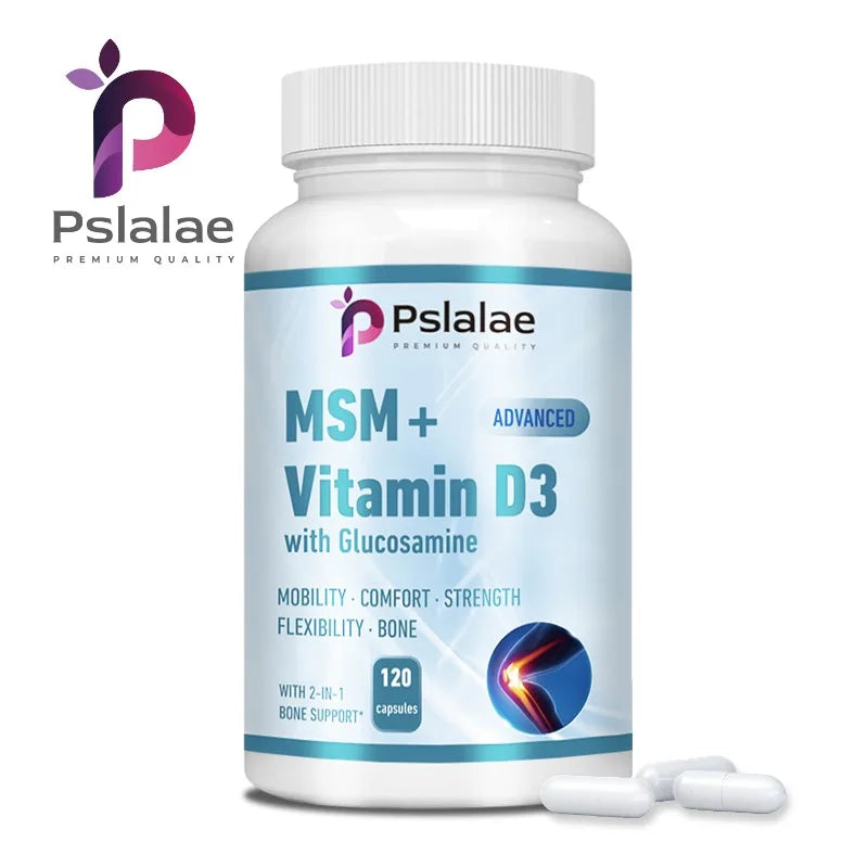 MSM + Vitamin D3 with Glucosamine - Joint Support Supplement